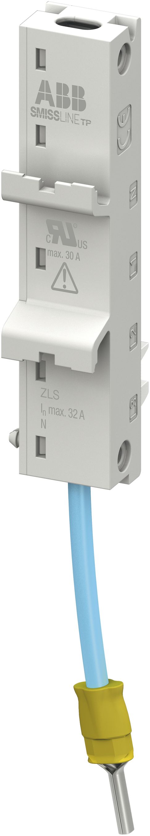 Adapter SMISSLINE TP DIN 32A N Litze 300mm unten