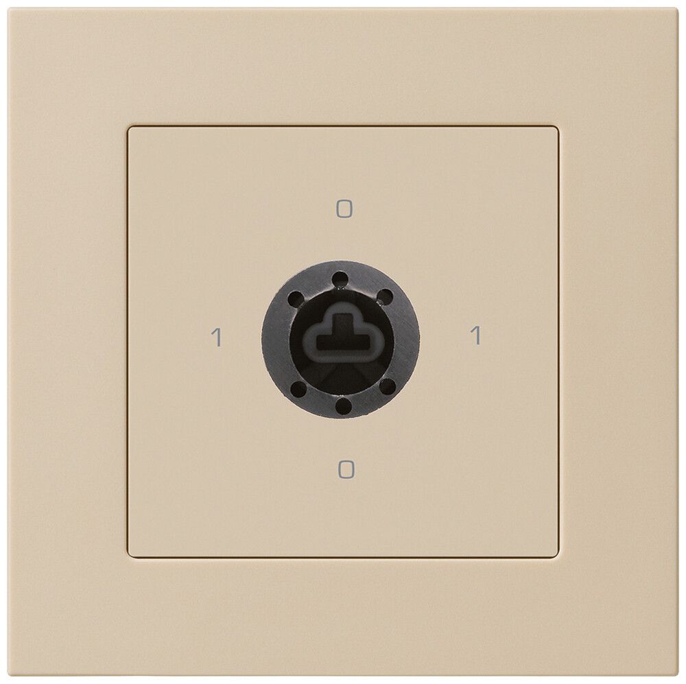 Interruttore rotativo INC kallysto.pro 0/2L beige per serratura senza cilindro