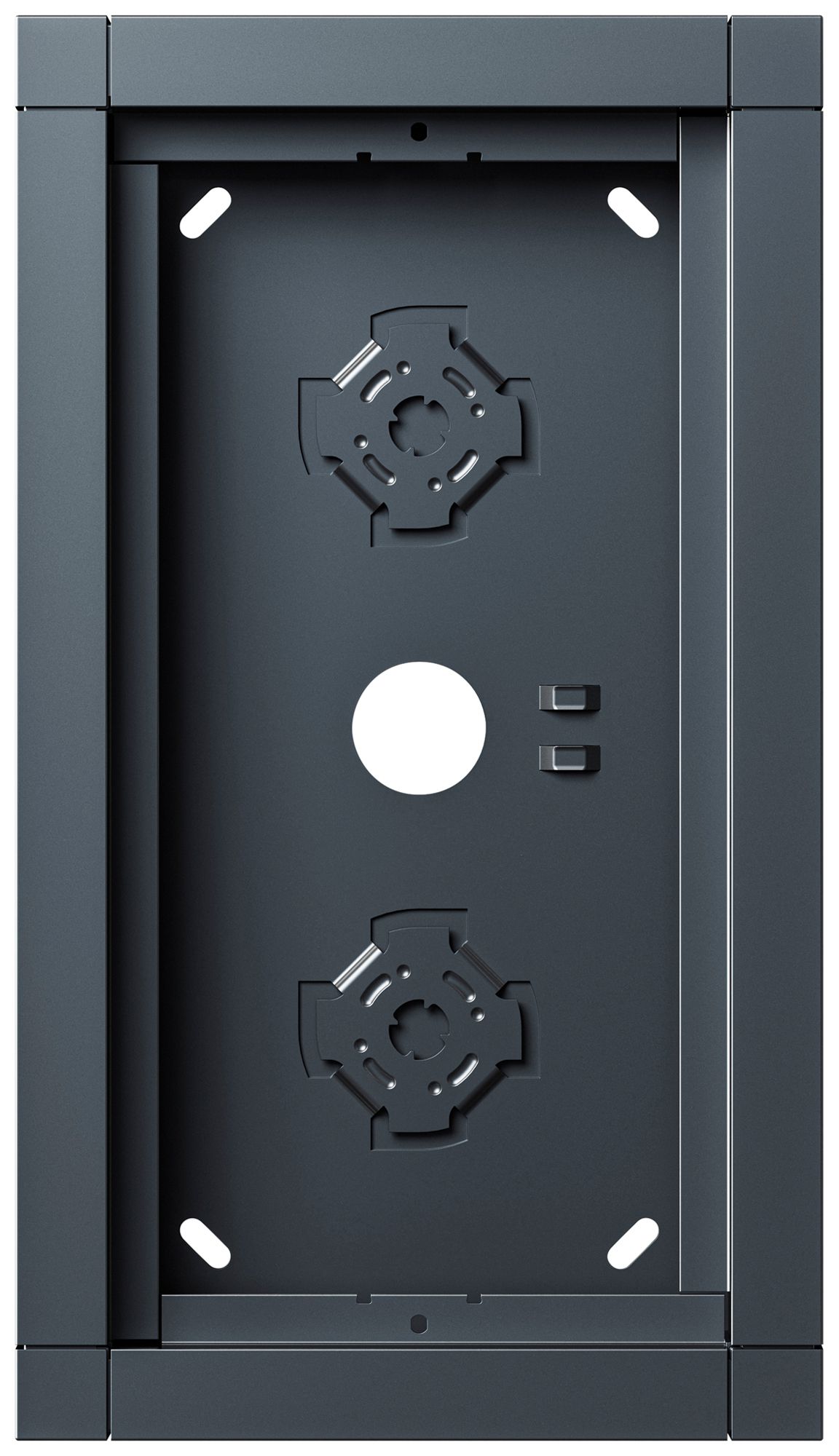 AP-Gehäuse Siedle 2× 132×232×36.5mm anthrazit