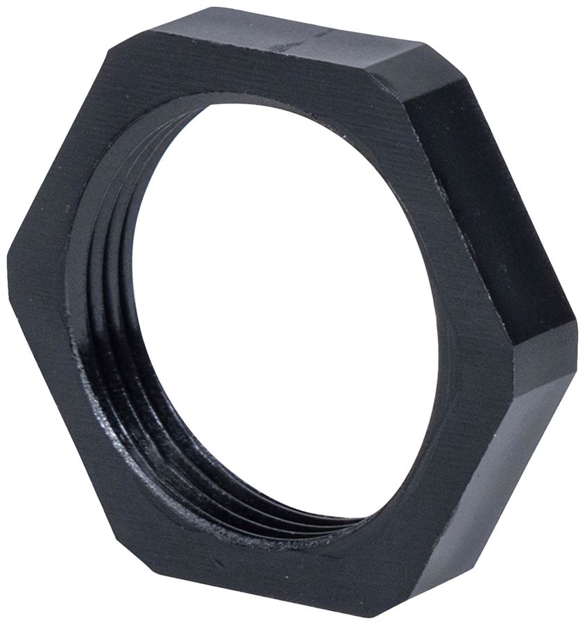 Controdado Plica PA M12×1.5 esagonale, nero