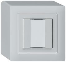 AP-Taster kallysto KNX 2×hellgrau s/e-link
