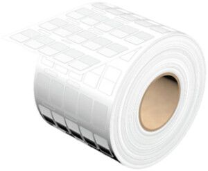 Kabelmarkier-Etikette WM THM WO für Ø2.9…2.9mm 18mm Vinyl weiss