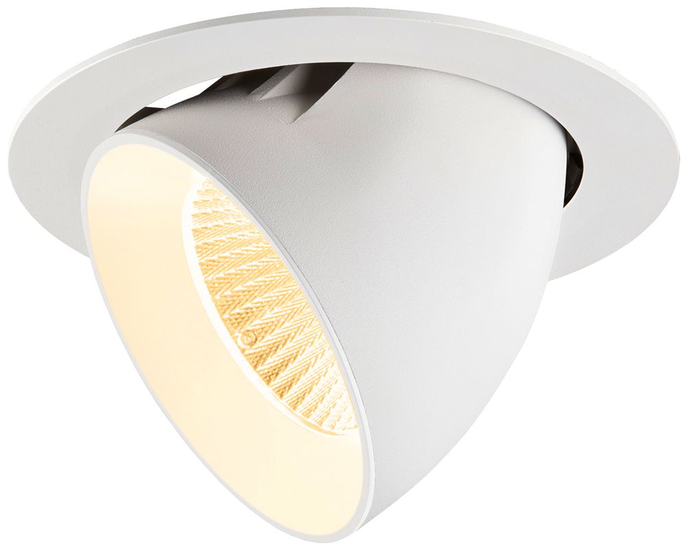LED-Downlight SLV NUMINOS GIMBLE XL 24W 3600lm 3000K NB DALI Ø190×135mm ws