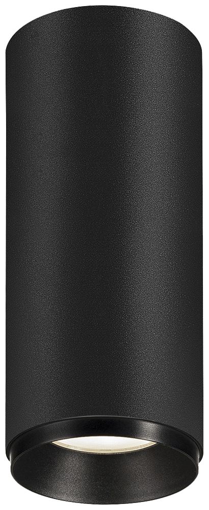 LED-Deckenleuchte SLV NUMINOS S PHASE 11W 1100lm 4000K 36° Ø65×162mm schwarz