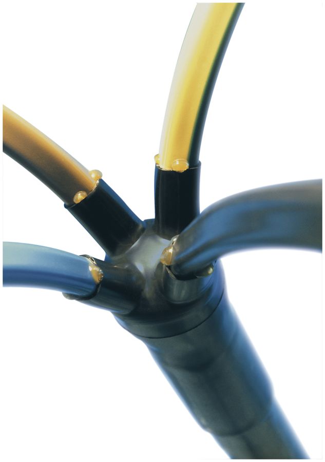 Aufteilkappe 502K 4…5mm² schwarz