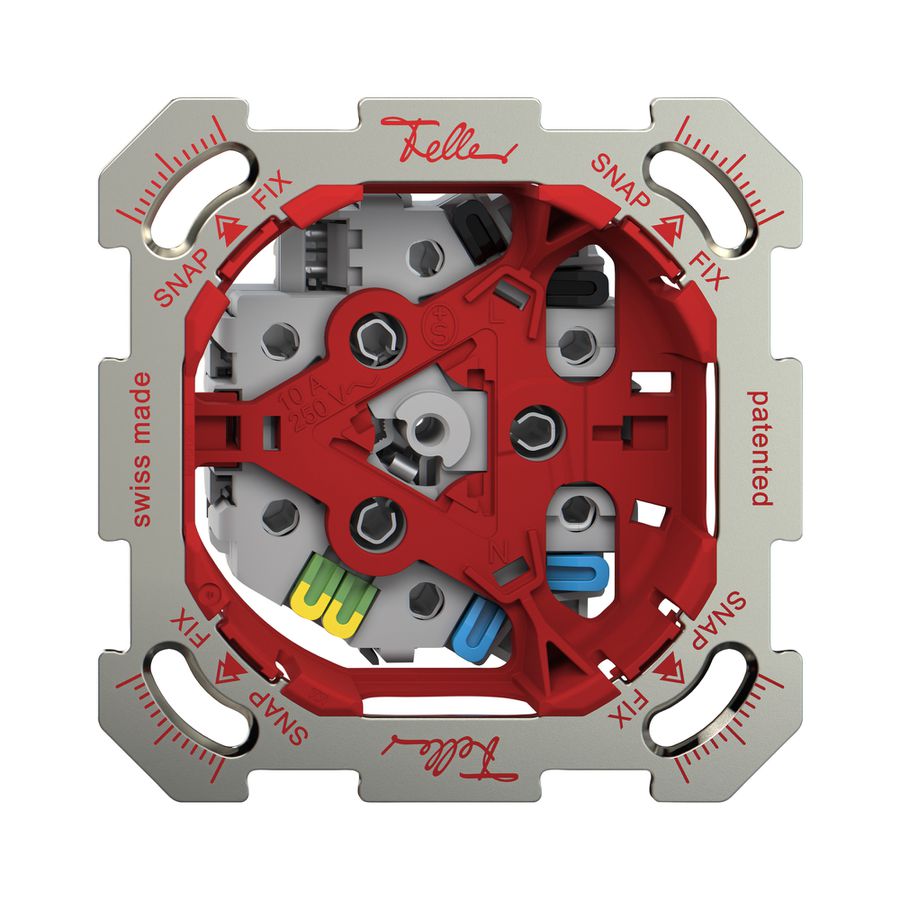 Prise ENC Feller SNAPFIX® 3×T13