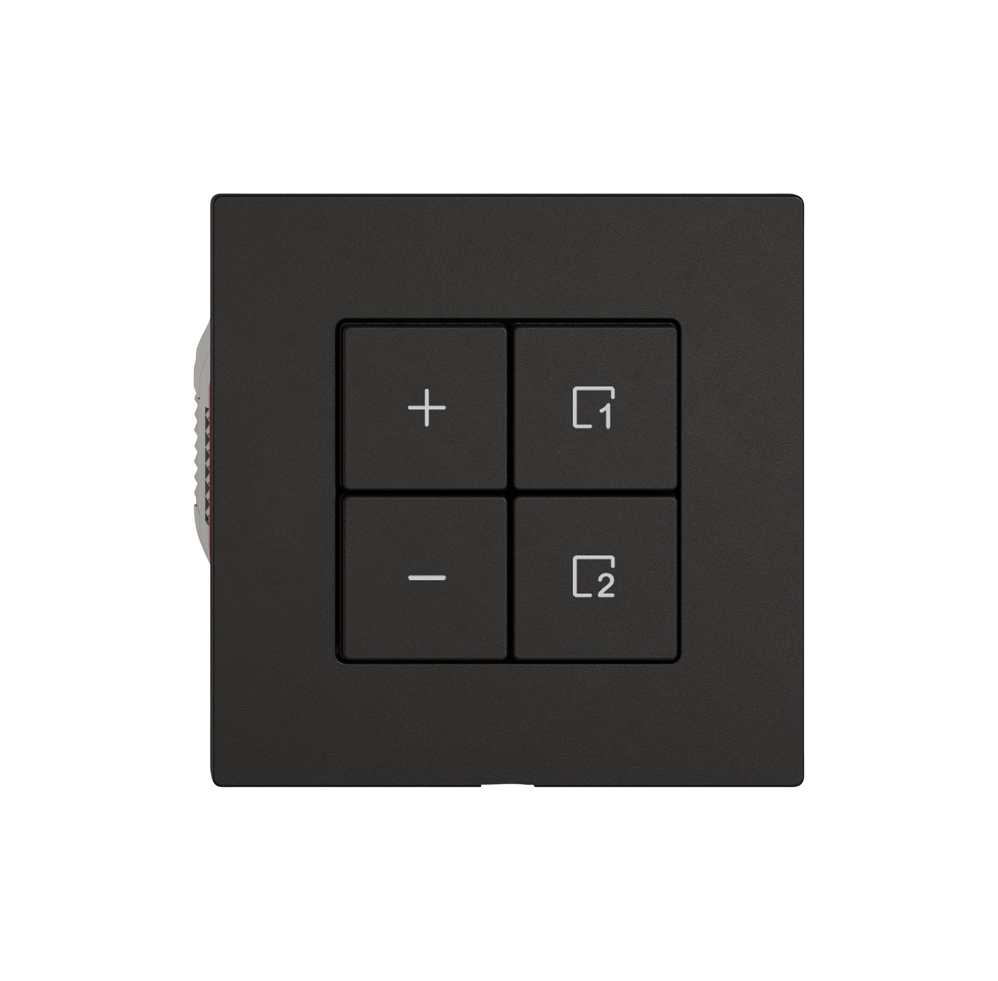 Dimmer Uni-LED EDIZIO.liv Wiser SNAPFIX® 1 Szene 4 Tasten sz