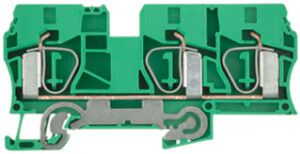 Borne de protection Weidmüller ZPE 10/3AN connexion à ressort 10mm² vert/jaune