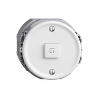 Pulsante scena 1 scena/1T Sdue Wiser bianco