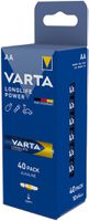 Batterie Alkali VARTA Longlife Power AA Box à 40 Stück