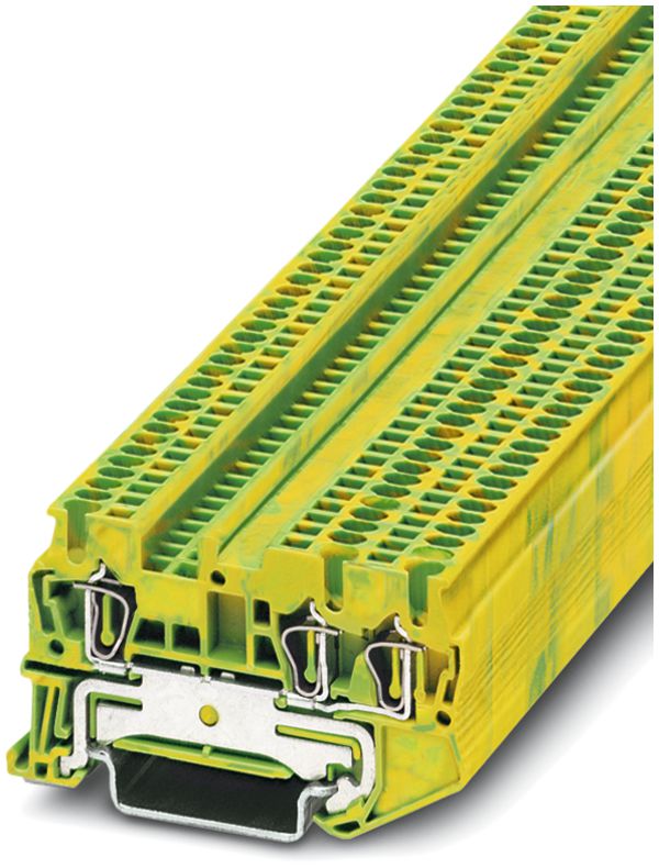 Borne de passage 0.08…1.5mm² vert/jaune ST 1.5-TWIN-PE