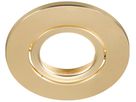 Abdeckring SLV UNIVERSAL IP65 Kunststoff Ø88×3.5mm Gold matt