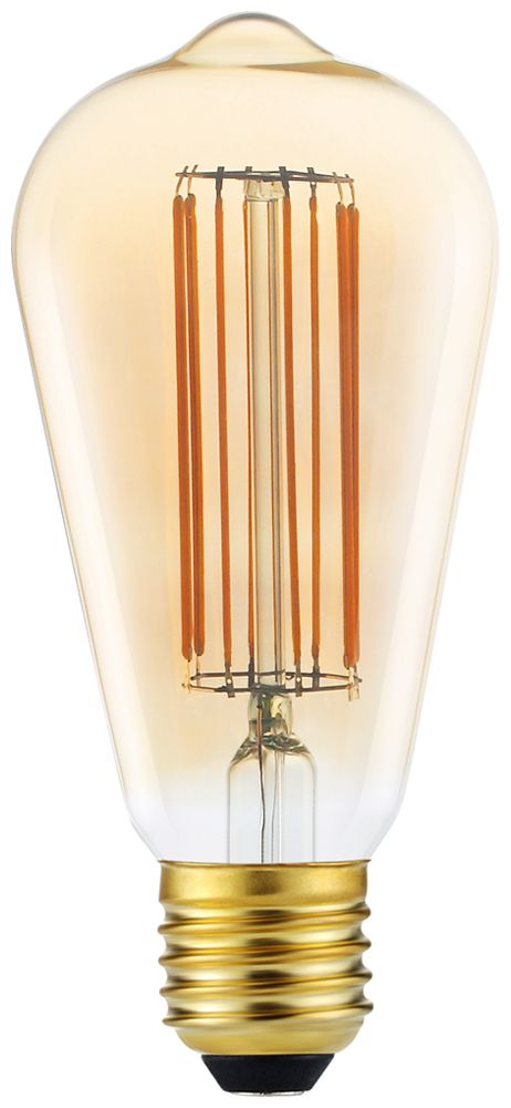 Lampada LED Sylvania ToLEDo Vintage E27 7.5W 640lm 2000K ST64 oro