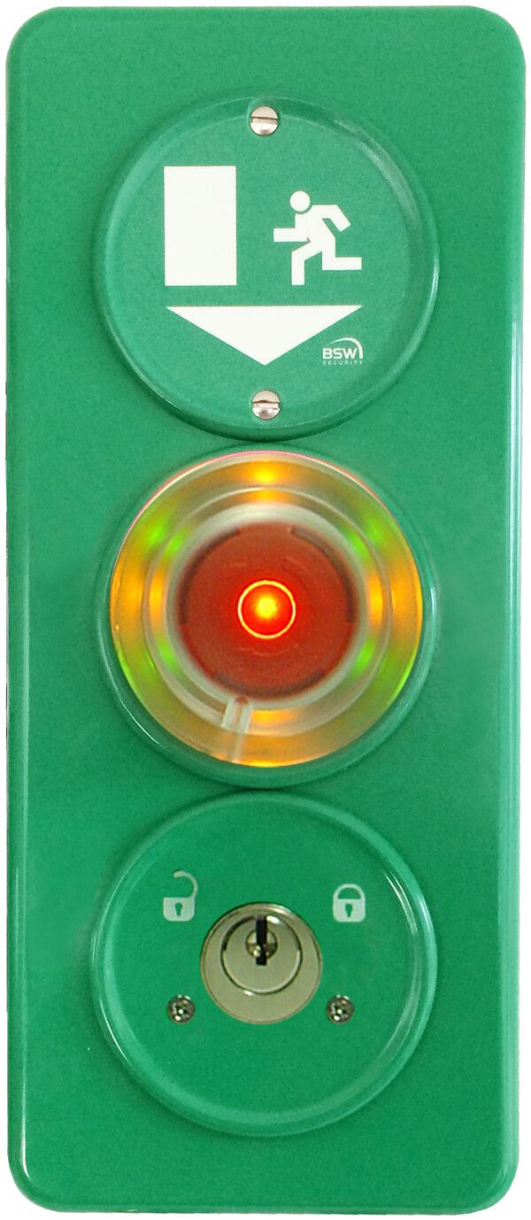 Terminale di comando fuga INC BSW plus FT321P---NT12-ST03 STANDARDdue, verde