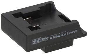 Akku-Adapter Brennenstuhl für Akku Milwaukee/Dewalt Multi Battery 18V
