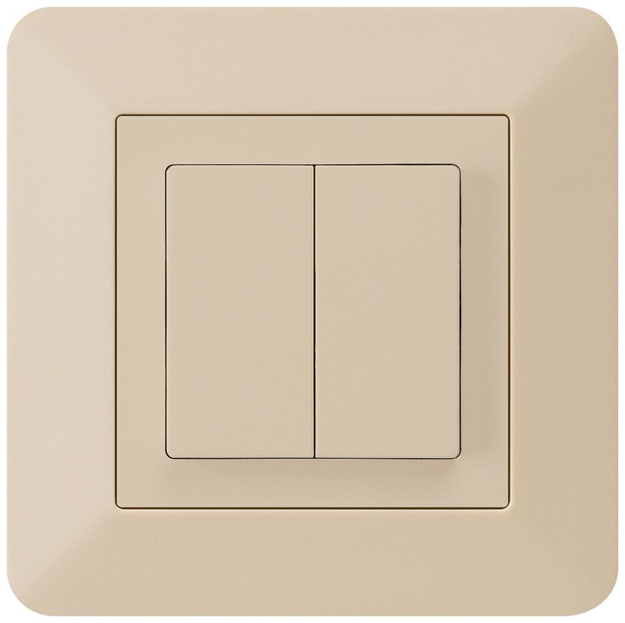 UP-Schalter kallysto.trend 1/3+3/1P beige