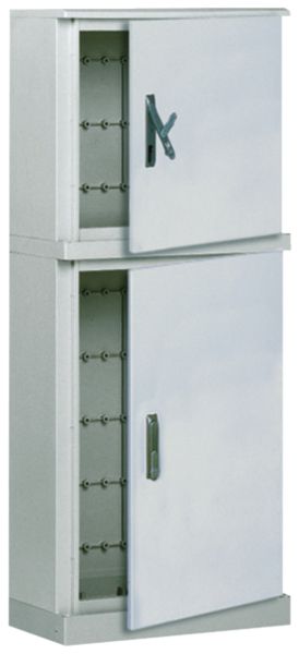 Coffret mural Hager Orion.Plus 552 modules 12 rangs 46UM 1100×2050×300mm gr