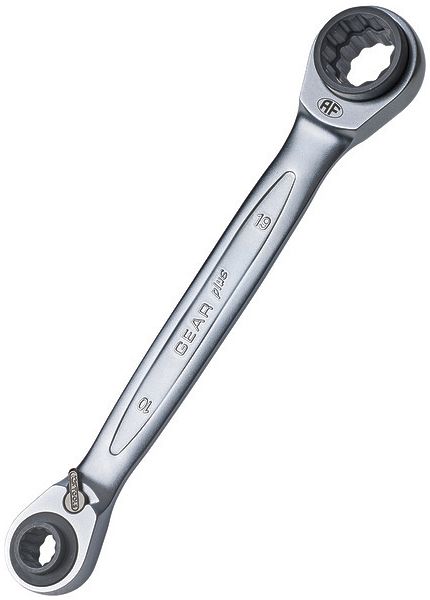 Doppel-Ratschenringschlüssel Flury ZU 15 SW10/13/17/19mm