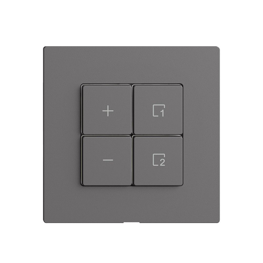 Dimmer DALI 1K/4T Szene Edue Wiser dunkelgrau