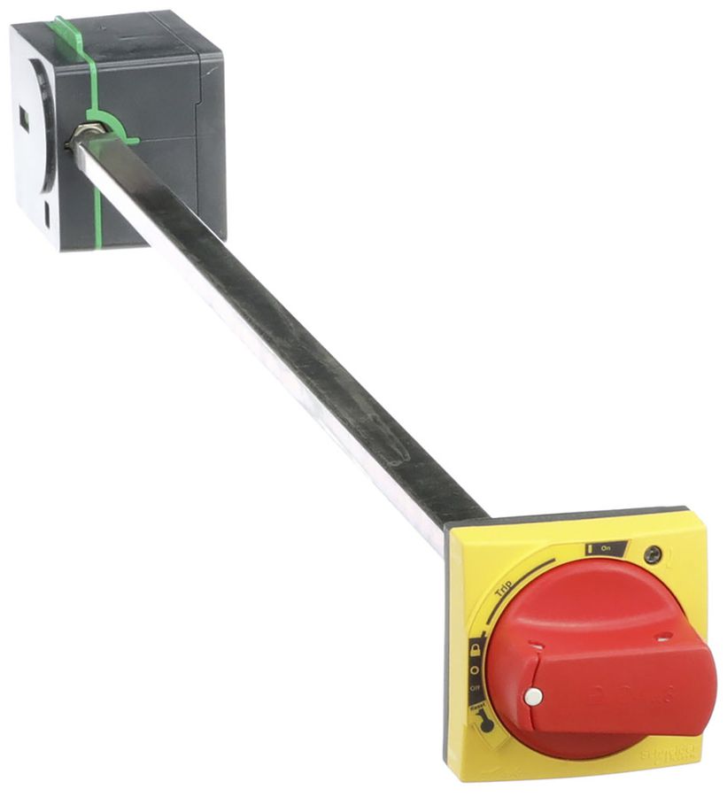 Commande rotative latérale Schneider Electric NSXm/PP-B, rouge