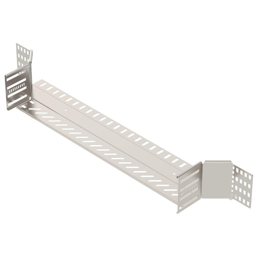 T-Abgang BET RAA 110×600mm Edelstahl A2 blank