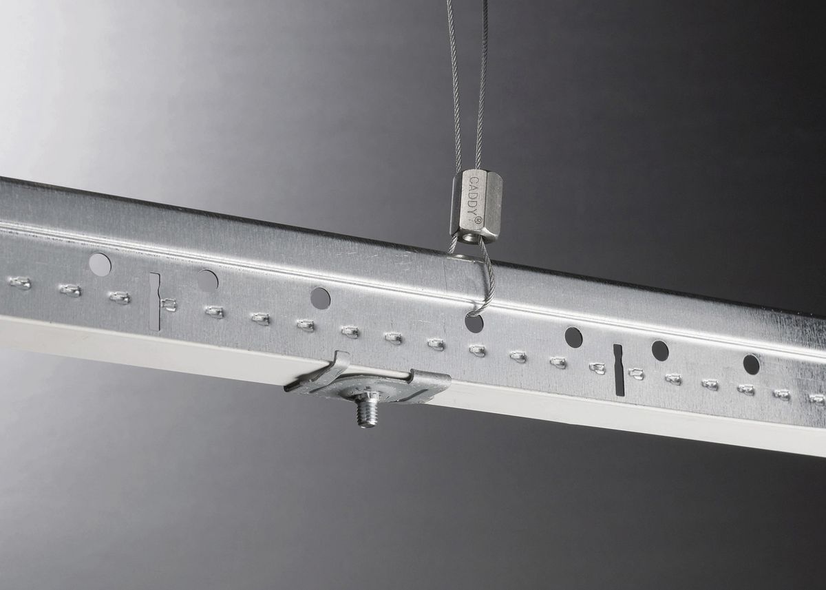 Drehklipp Caddy 4G16, Gewindestift M6×11mm Flansch 24×1.5mm, verzinkt