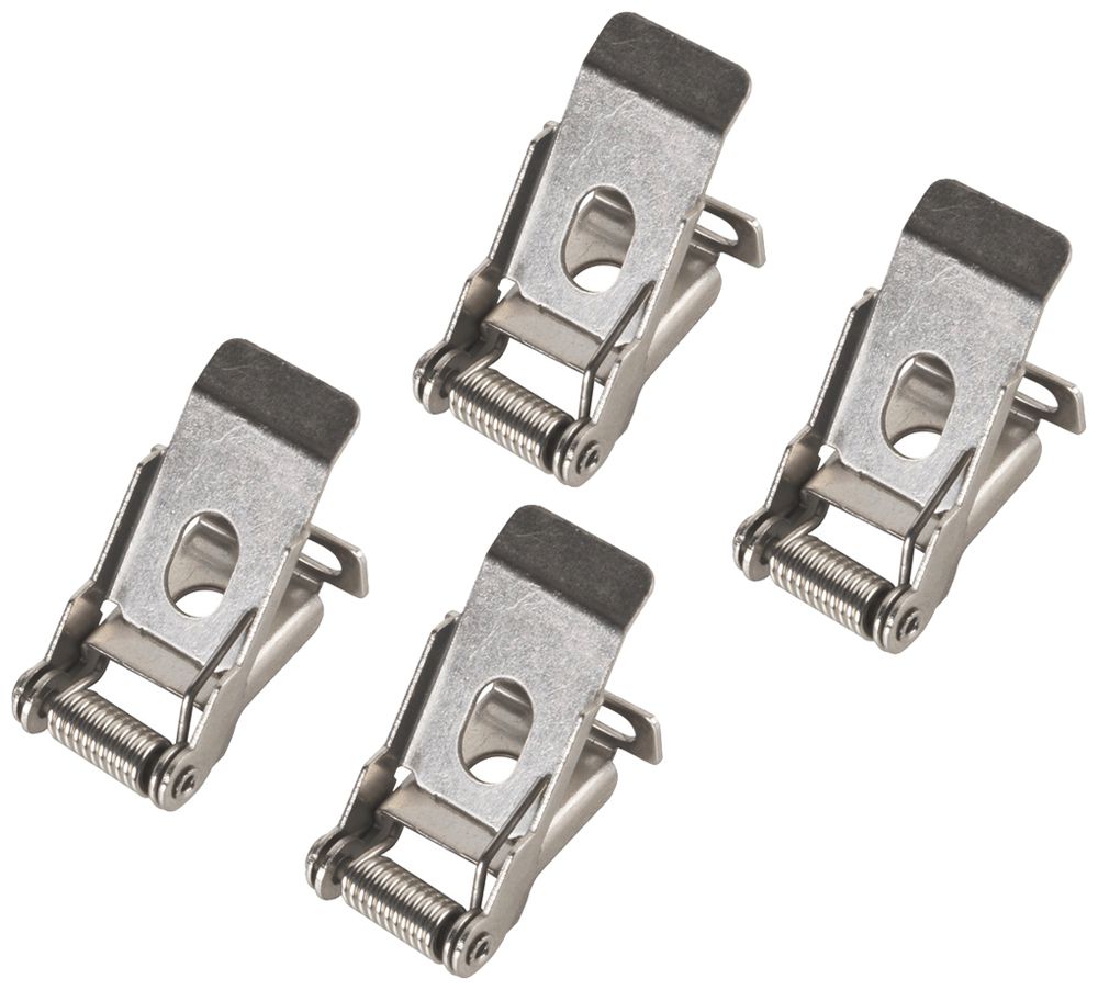 Montageklammer-Set SLV PANEL C Stahl 40×35×32mm Silber