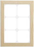 Abdeckrahmen KAL.art 3×2 214×154mm Esche