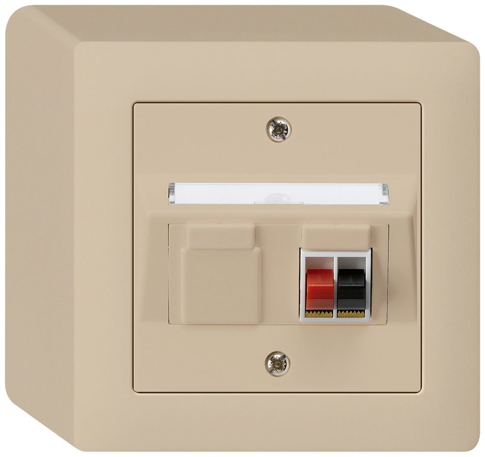 AP-Audiodose kallysto 1×beige Klemmanschluss für 1 LS