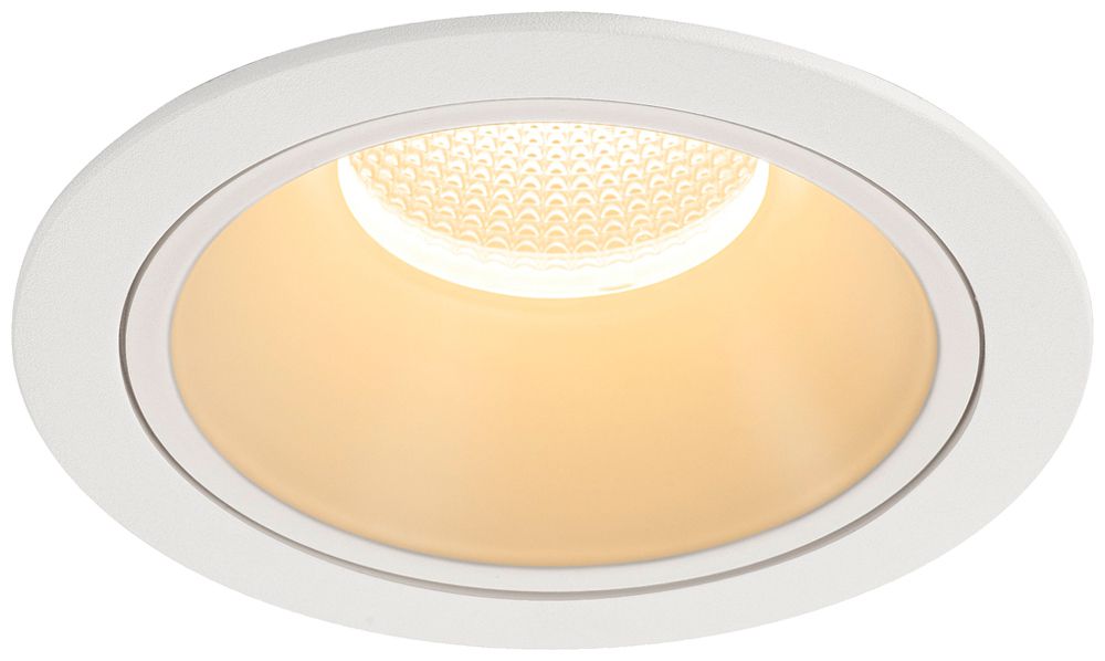 Downlight LED SLV NUMINOS XL 24W 3600lm 3000K NB DALI Ø160×105mm bc