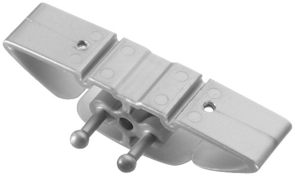 Halter horizontal zu Kabelkanal MH silber