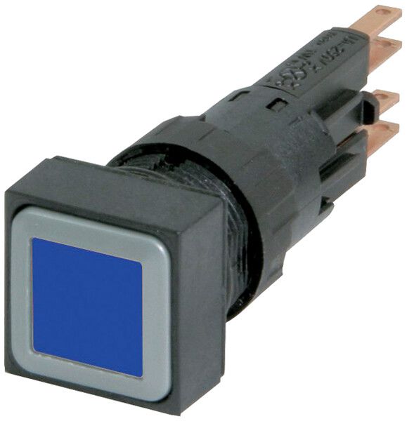 Leuchtdrucktastervorsatz Eaton Q25LT-BL/WB Ø16mm flach blau