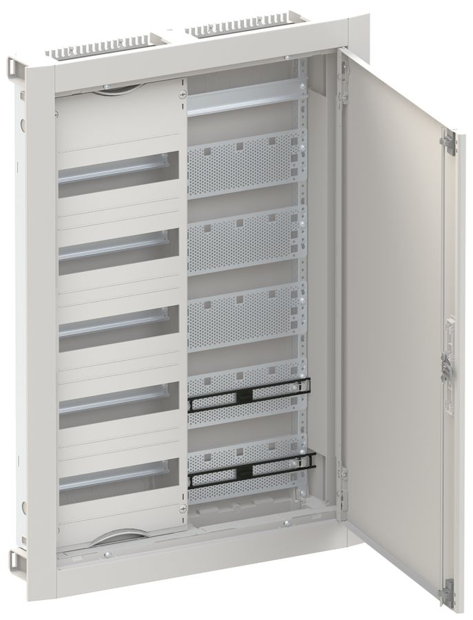 Distributeur ENC ABB ComfortLine 5 rangées 60UM avec porte 615×864×125mm