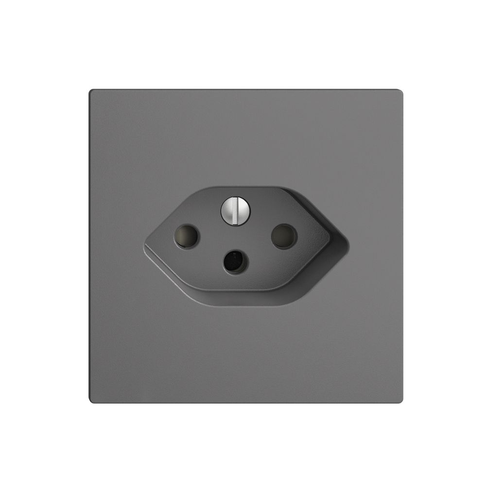 UP-Steckdose EDIZIOdue T13 dunkelgrau
