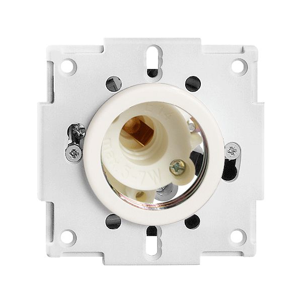 Lampada spia INS 7W E14 bianco, senza lente bombata