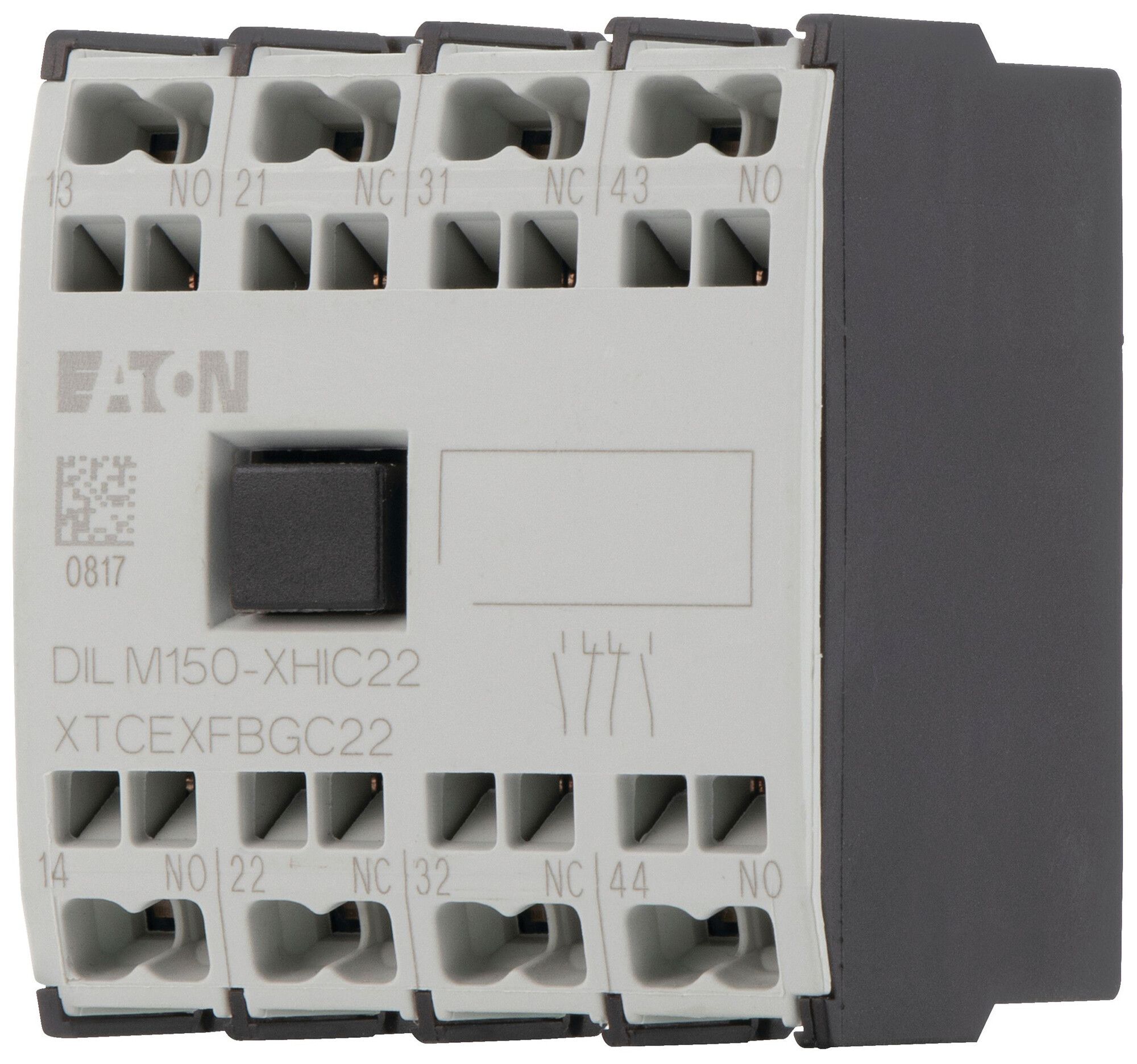 Hilfsschalter Eaton DILM150-XHIC22 2NO 2NC 6A Federzuganschluss