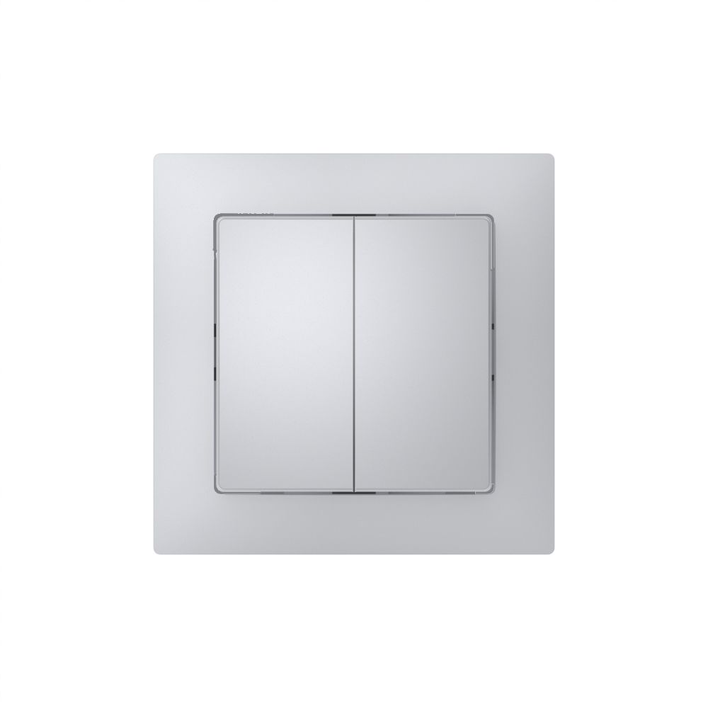 Interruttore pulsante INC SIDUS E 1/3+3/alu