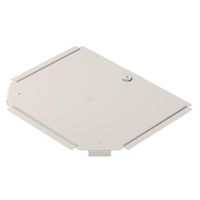 Deckel BET RTD zu T-Stück 200mm Edelstahl A4 blank