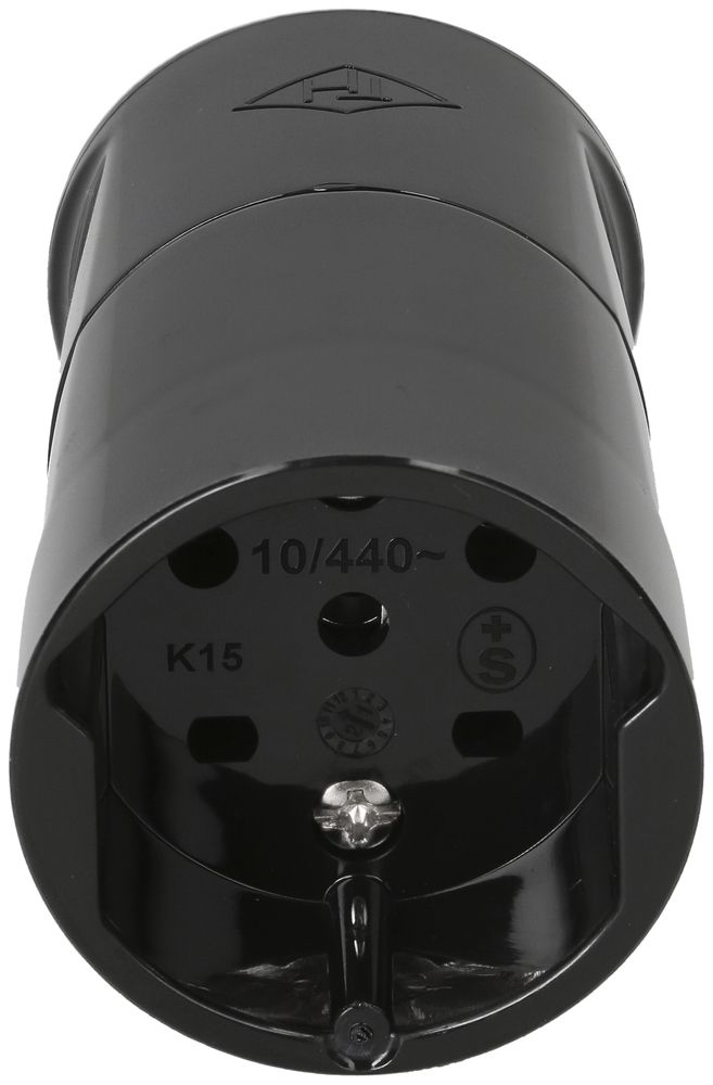 Prise mobile MH TH T15 3L+N+PE 10A 400/250V horizontale pour câble Ø8…12.5mm no