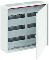 AP-Kleinverteiler ABB CA 23V, 1-Feld 3-reihig 72TE, Tür