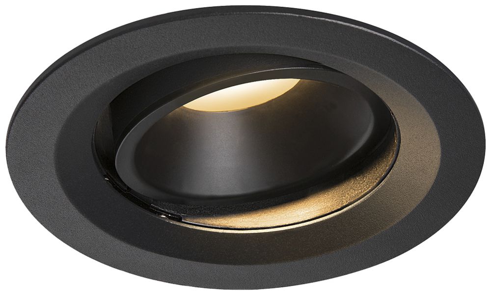 LED-Downlight SLV NUMINOS MOVE M 17.5W 1460lm 2700K 40° DIM Ø135×81mm sz/sz