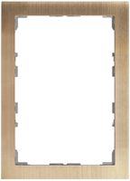 Abdeckrahmen 3×2 Touchpanel II KNX Prestige messing ges