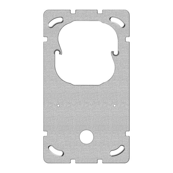 Plaque de fixation FH 2×1 pour 7500/1262.POMI.2×1.61