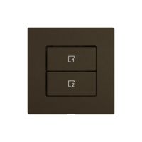 Bedienaufsatz zu Szenentaster EDIZIO.liv Wiser SNAPFIX® 2 Sz.vert.WLAN 2T br