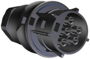 Presa Wieland 1.5…4mm² 5L diametro di cavi 10…14mm, nero