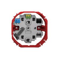 Steckdose Feller SNAPFIX® 2×T23 mit LED rot