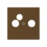 Frontplatte kallysto 60×60mm br für R/TV-NET