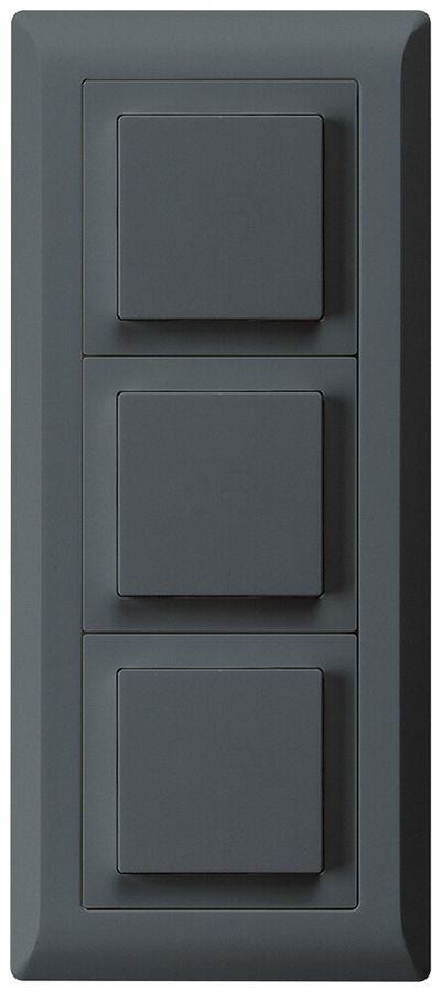 Combinaison ENC kallysto.line grd.I-I-I verticale 3×interr.S3 anthracite