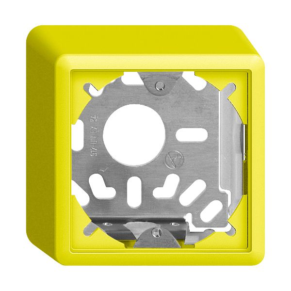 Cappa con piastra di base 54mm EDIZIOdue universale lemon