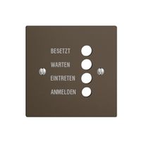 Frontplatte EDIZIOdue coffee deutsch